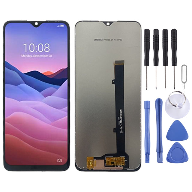 OEM LCD Screen for ZTE Blade V2020 Smart 8010 with Digitizer Full Assembly (Black) - free shipping - PMC TechLife - Order now!