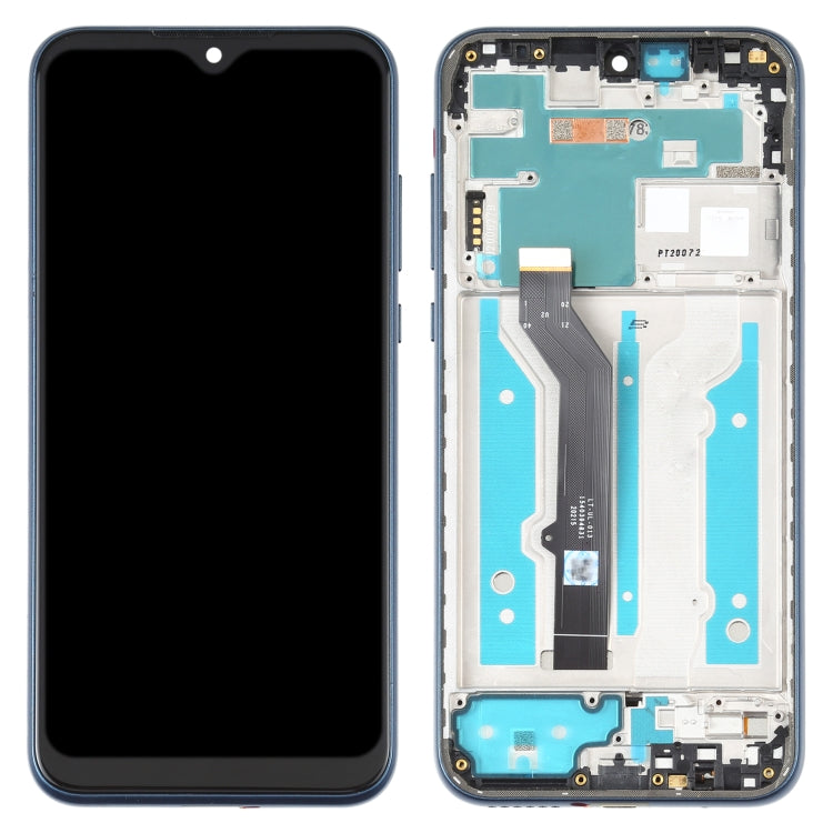 TFT LCD Screen for Motorola Moto E (2020)Digitizer Full Assembly with Frame (Blue) - free shipping - PMC TechLife - Order now!