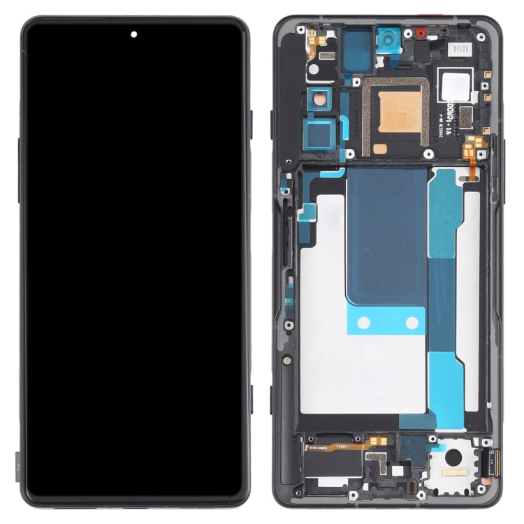 OLED LCD Screen for Xiaomi Redmi K40 Gaming M2012K10C M2104K10AC Digitizer Full Assembly With Frame(Grey) - LCD Screen by PMC Jewellery | Online Shopping South Africa | PMC Jewellery