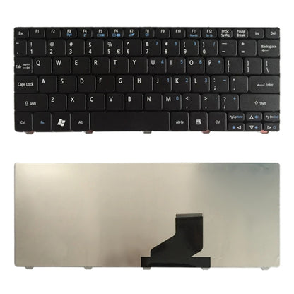 US Version Keyboard for Acer Aspire One D255 D256 D257 D260 D270 ZE6 532 532H 521 522 EM350 N55C ZH9 E100 AOE100 P0VE6 ZE7 - Replacement Keyboards by PMC Jewellery | Online Shopping South Africa | PMC Jewellery