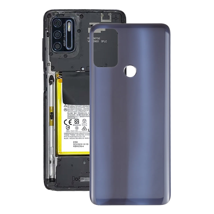 Battery Back Cover for Motorola Moto G50 XT2137-1 XT2137-2 (Grey) - Back Cover by PMC TechLife | Online Shopping South Africa | PMC TechLife