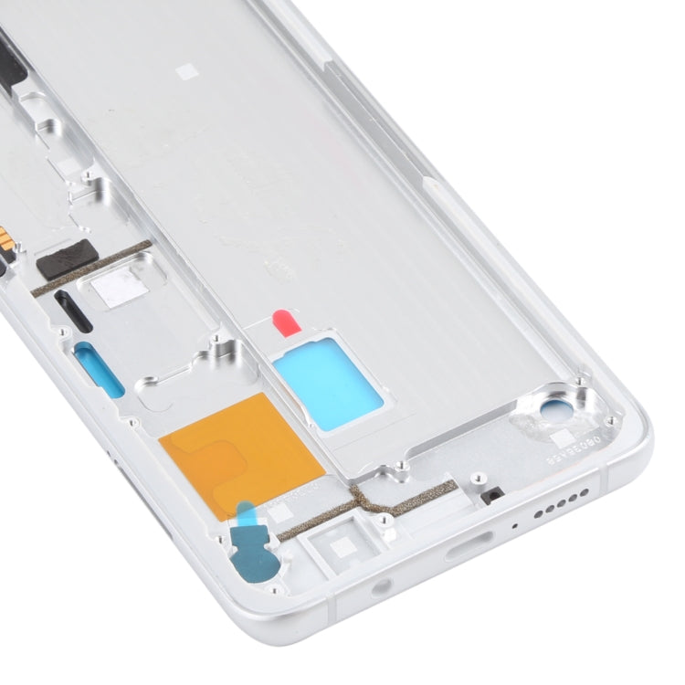 Front Housing LCD Frame Bezel Plate for Xiaomi Mi Note 10 Lite M2002F4LG, M1910F4G (White) - LCD Related Parts by PMC Jewellery | Online Shopping South Africa | PMC Jewellery