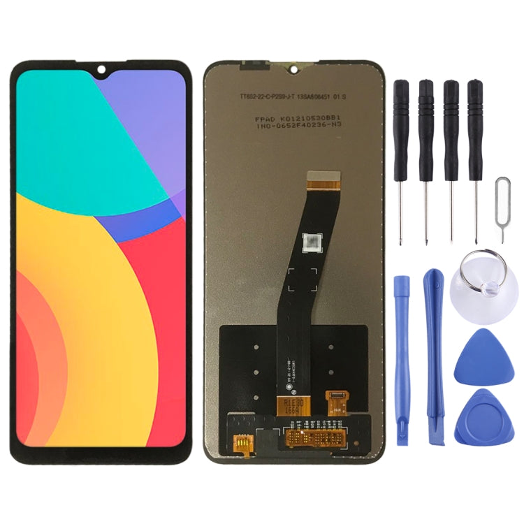 LCD Screen and Digitizer Full Assembly for Alcatel 1S 2021 / 3L 6025 6025H 6056(Black) - free shipping - PMC TechLife - Order now!