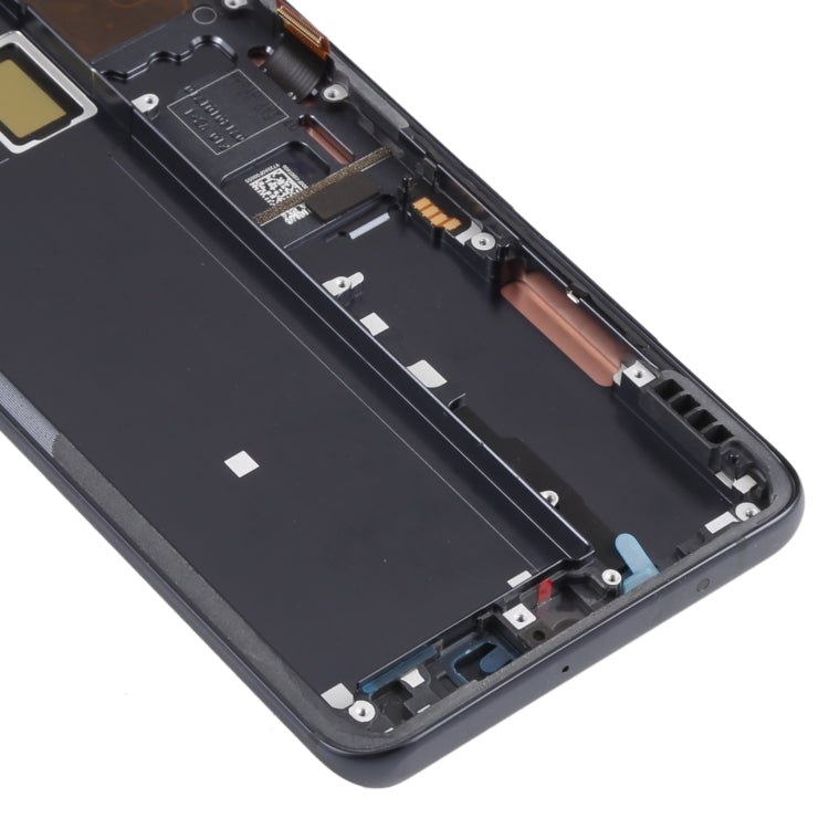 AMOLED LCD Screen for Xiaomi Mi Note 10 Lite M2002F4LG Digitizer Full Assembly with Frame(Black) - free shipping - PMC TechLife - Order now!