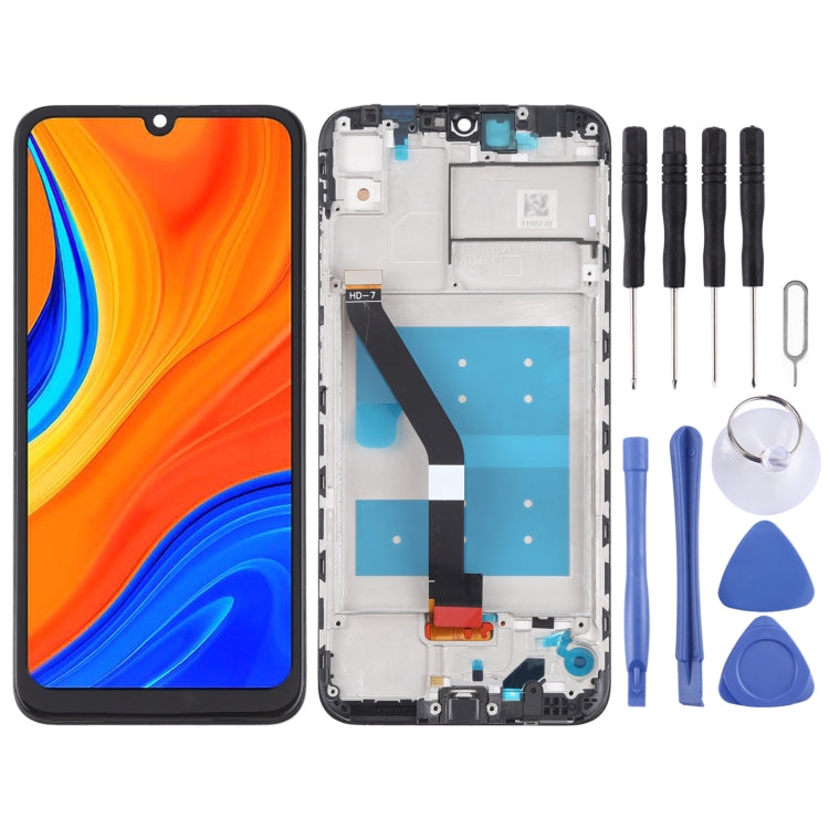 OEM LCD Screen for Huawei Y6s Digitizer Full Assembly With Frame(2019)(Black) - free shipping - PMC TechLife - Order now!