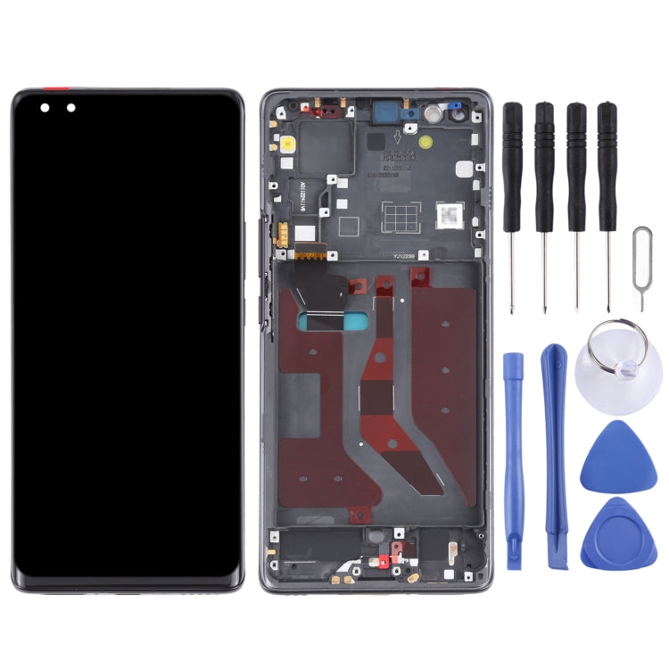 Original OLED LCD Screen for Huawei Nova 8 Pro 5G Digitizer Full Assembly With Frame(Black) - free shipping - PMC TechLife - Order now!