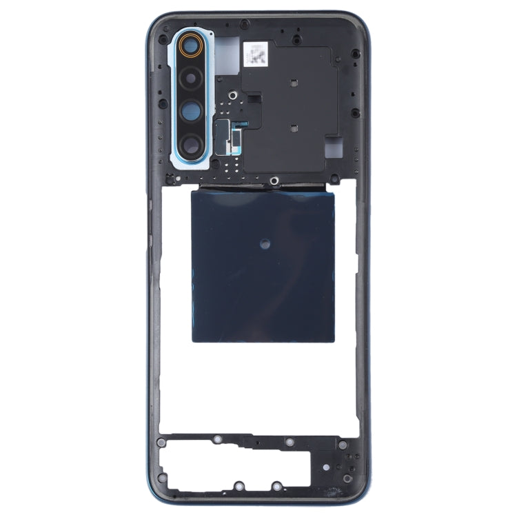 For Realme X50 5G China RMX2051, RMX2025 Original Middle Frame Bezel Plate (Dark Blue) - Frame Bezel Plate by PMC TechLife | Online Shopping South Africa | PMC TechLife