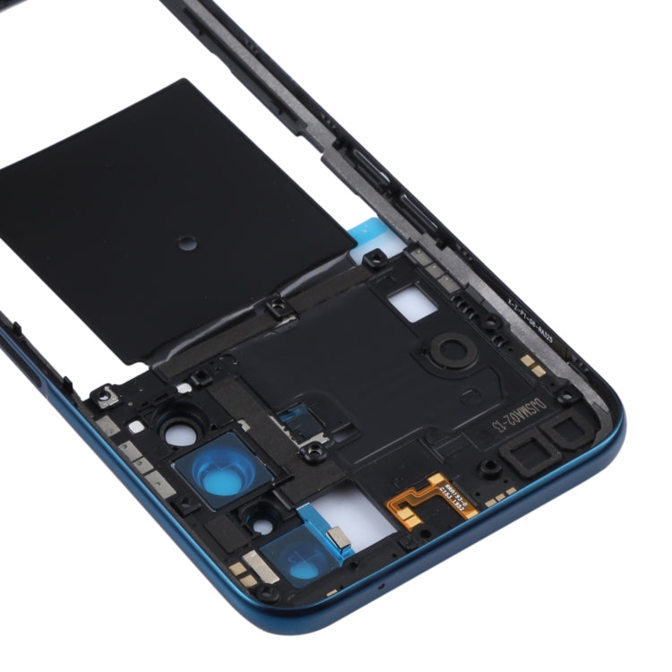 For Realme X50 5G China RMX2051, RMX2025 Original Middle Frame Bezel Plate (Dark Blue) - Frame Bezel Plate by PMC TechLife | Online Shopping South Africa | PMC TechLife