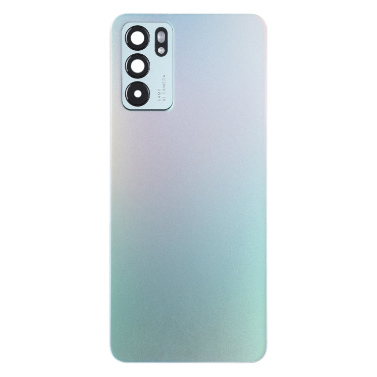 For OPPO Reno6 5G PEQM00, CPH2251 Original Battery Back Cover (Twilight) - Back Cover by PMC TechLife | Online Shopping South Africa | PMC TechLife