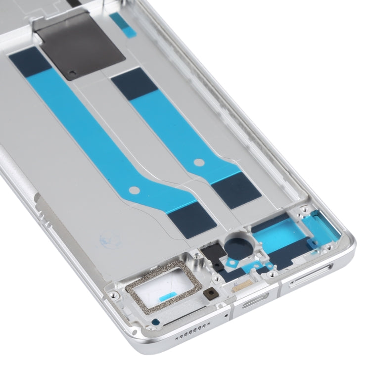 Original Front Housing LCD Frame Bezel Plate for Xiaomi Civi (Silver) - Frame Bezel Plate by PMC TechLife | Online Shopping South Africa | PMC TechLife