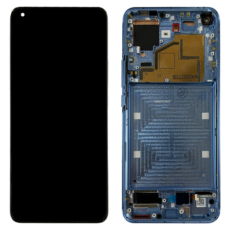 Original LCD Screen for Xiaomi Mi 11 M2011K2C, M2011K2G Digitizer Full Assembly with Frame(Blue) - LCD Screen by PMC Jewellery | Online Shopping South Africa | PMC Jewellery