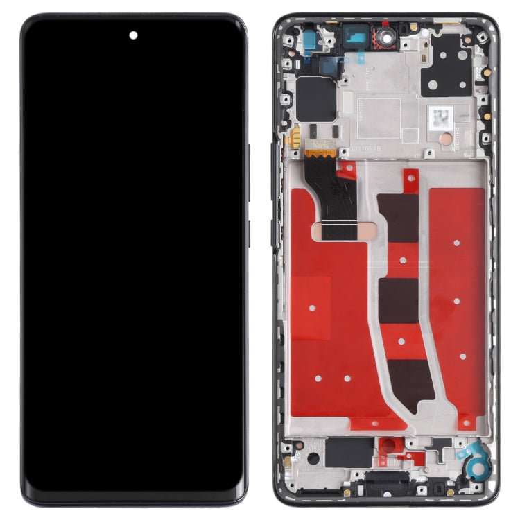 Original OLED LCD Screen for Honor V40 Lite Digitizer Full Assembly with Frame(Black) - free shipping - PMC TechLife - Order now!