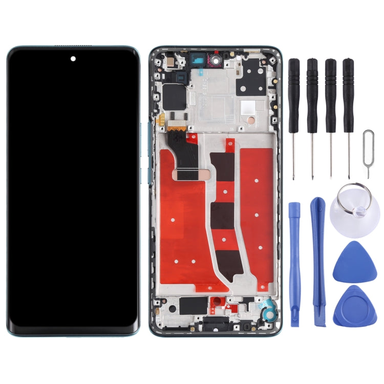 Original OLED LCD Screen for Honor V40 Lite Digitizer Full Assembly with Frame(Green) - free shipping - PMC TechLife - Order now!