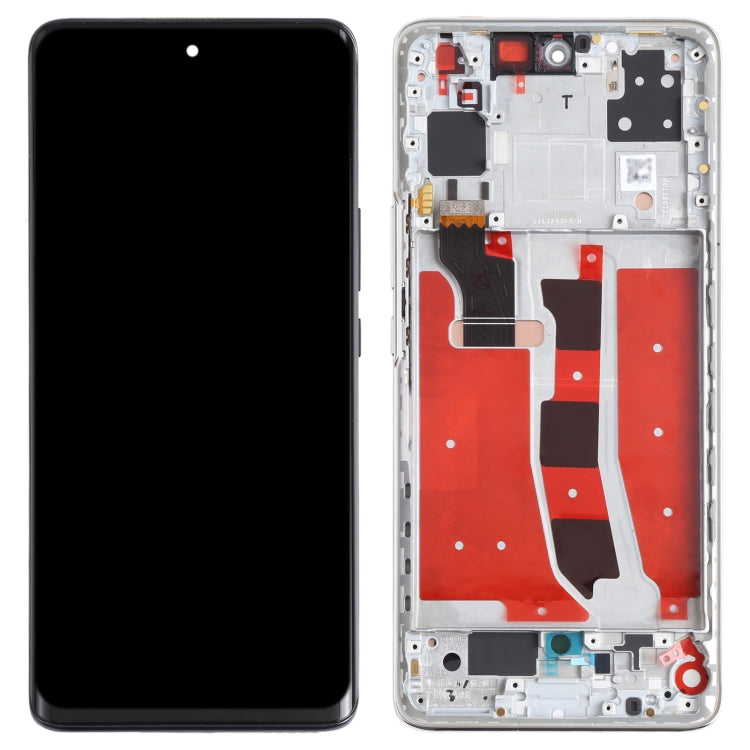 Original OLED LCD Screen for Honor V40 Lite Digitizer Full Assembly with Frame(Silver) - free shipping - PMC TechLife - Order now!