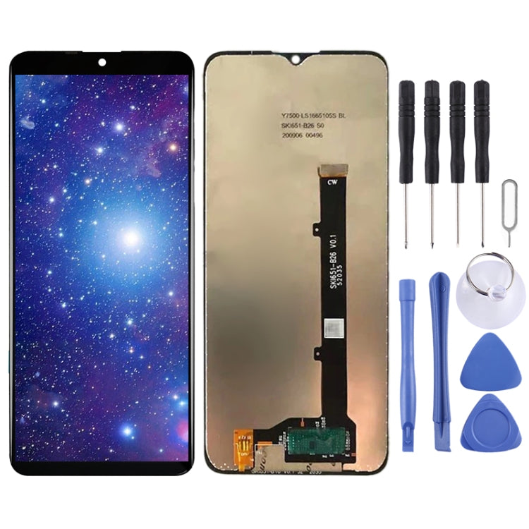 OEM LCD Screen for ZTE Blade A51 (2021) with Digitizer Full Assembly (Black) - free shipping - PMC TechLife - Order now!
