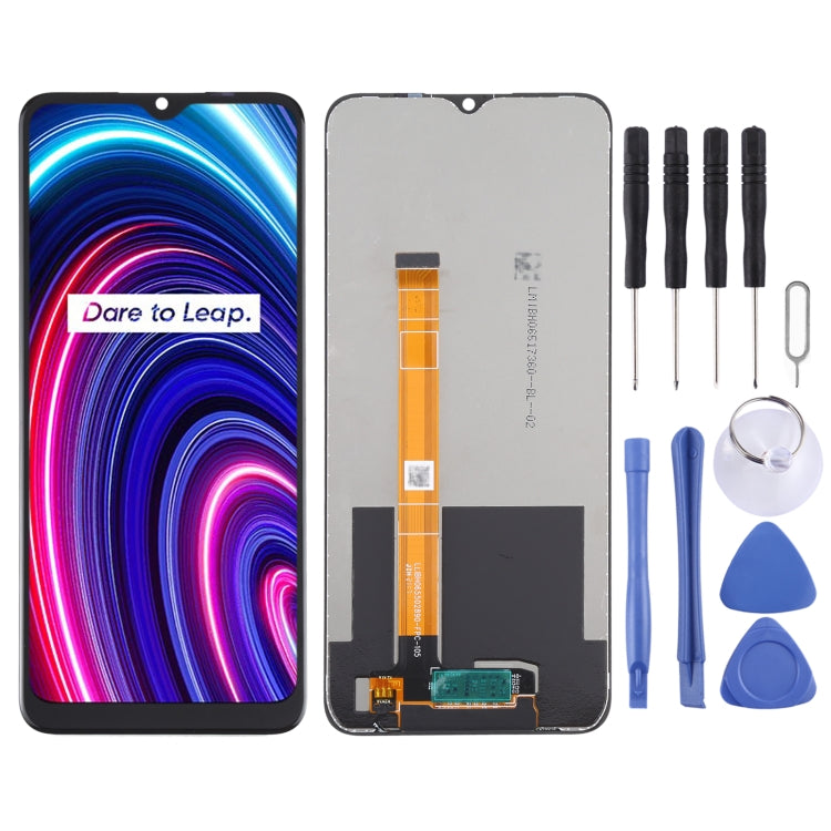 Original LCD Screen and Digitizer Full Assembly for OPPO Realme C25Y RMX3265 - free shipping - PMC TechLife - Order now!