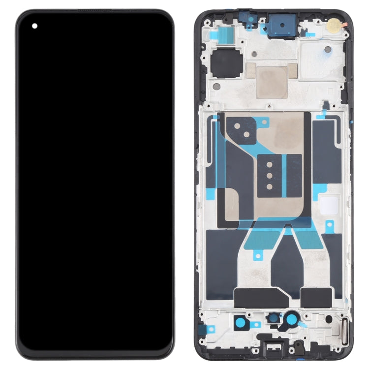Original Super AMOLED Material LCD Screen and Digitizer Full Assembly with Frame for OPPO Realme GT 5G RMX2202 - free shipping - PMC TechLife - Order now!