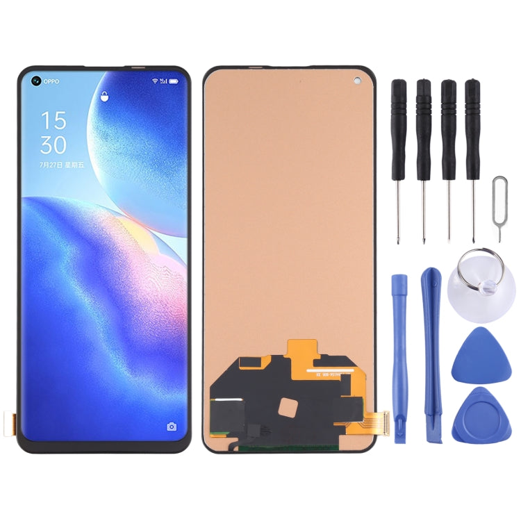 TFT Material LCD Screen and Digitizer Full Assembly (Not Supporting Fingerprint Identification) for OPPO Reno5 Pro 5G / Reno5 Pro+ PDSM00 PDST00 CPH2201 PDRM00 PDRT00 - LCD Screen by PMC Jewellery | Online Shopping South Africa | PMC Jewellery