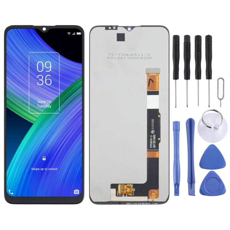 TFT LCD Screen for TCL 20 R 5G / 20 XE with Digitizer Full Assembly - free shipping - PMC TechLife - Order now!