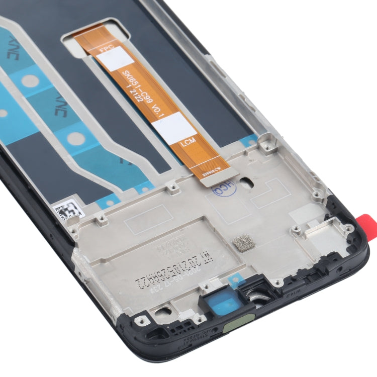 Original LCD Screen and Digitizer Full Assembly with Frame for OPPO Realme C21Y / Realme C25Y - free shipping - PMC TechLife - Order now!