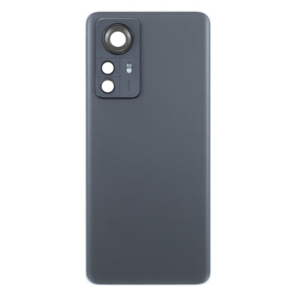 Original Battery Back Cover for Xiaomi 12 Pro / 12 Dimensity(Black) - Back Cover by PMC Jewellery | Online Shopping South Africa | PMC Jewellery