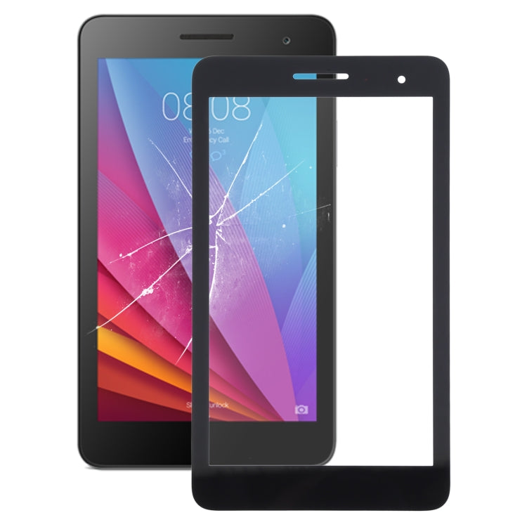 For Huawei MediaPad T1 7.0 T1-701 Front Screen Outer Glass Lens (Black) - free shipping - PMC TechLife - Order now!