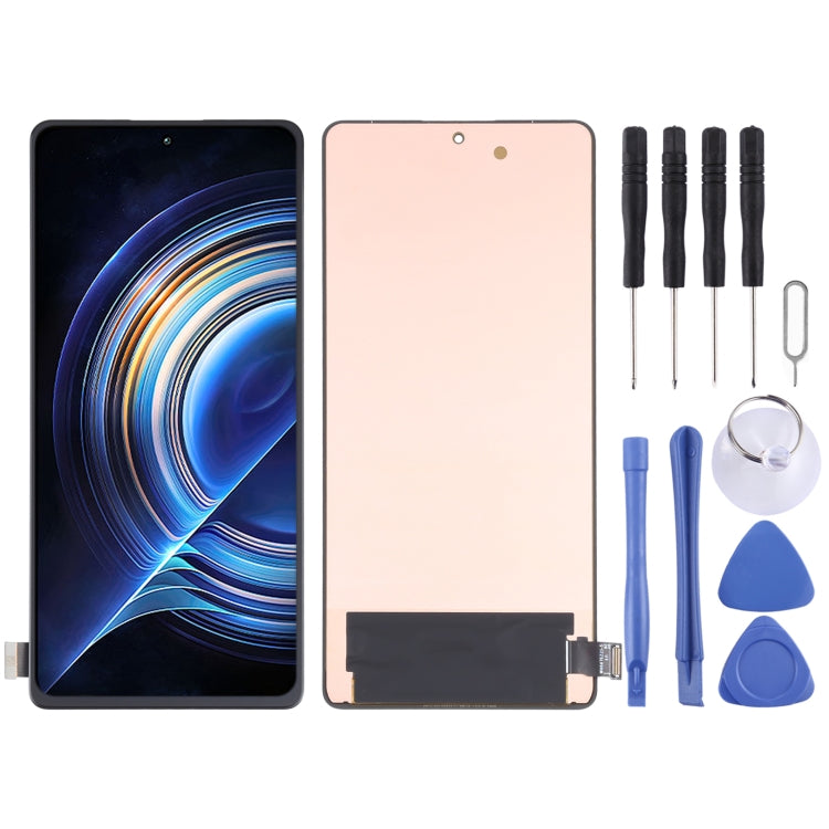 OLED Material Original LCD Screen and Digitizer Full Assembly for Xiaomi Redmi K50 Gaming/Poco F4 GT - free shipping - PMC TechLife - Order now!
