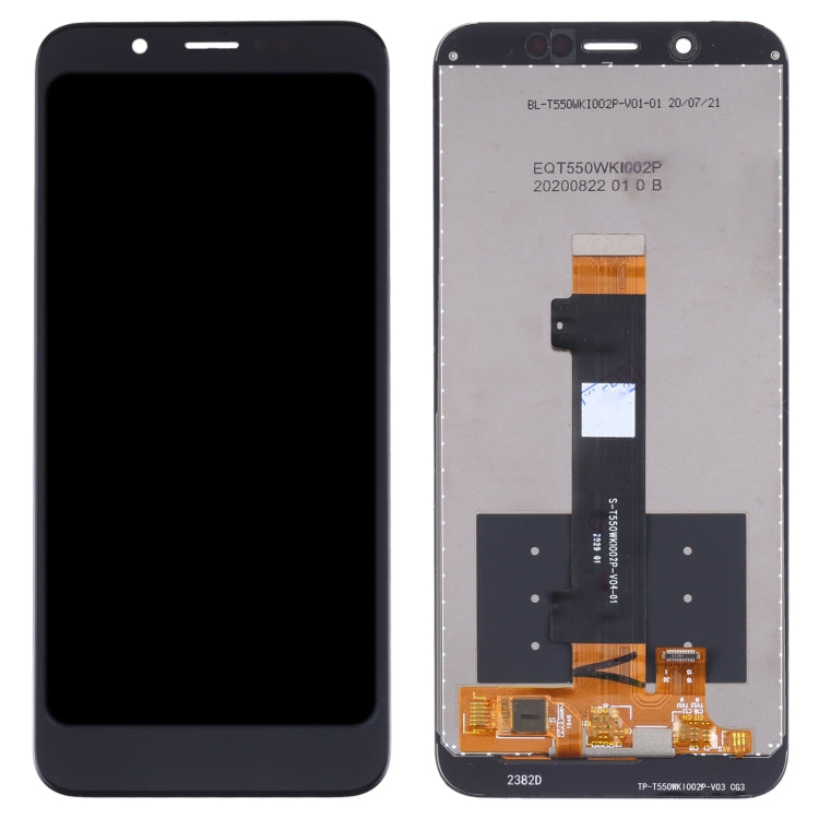 LCD Screen and Digitizer Full Assembly For Nokia 2 V Tella/C2 Tava/C2 Tennen(Black) - free shipping - PMC TechLife - Order now!