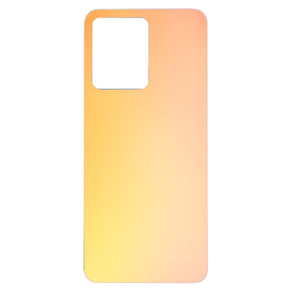 For vivo S12 / V23 5G V2162A V2130 Glass Battery Back Cover (Yellow) - Back Cover by PMC Jewellery | Online Shopping South Africa | PMC Jewellery