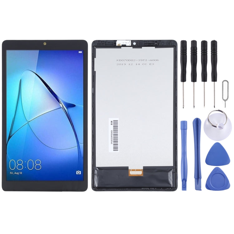 Original LCD Screen for Huawei MediaPad T3 7.0 Wifi BG2-W09 Digitizer Full Assembly with Frame(Black) - free shipping - PMC TechLife - Order now!