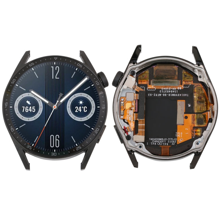 Original LCD Screen and Digitizer Full Assembly With Frame for Huawei Watch GT 3 46mm MIL-B19(Black) -  by PMC TechLife | Online Shopping South Africa | PMC TechLife