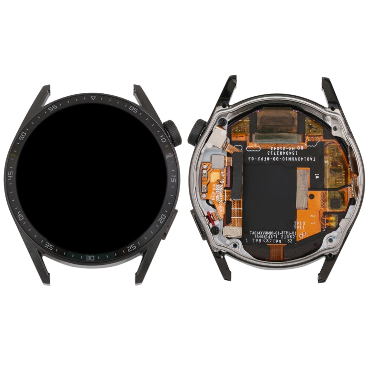 Original LCD Screen and Digitizer Full Assembly With Frame for Huawei Watch GT 3 46mm MIL-B19(Black) -  by PMC TechLife | Online Shopping South Africa | PMC TechLife