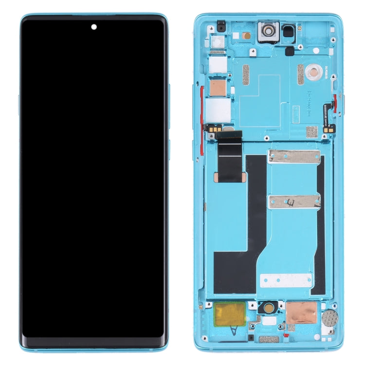 Original LCD Screen for TCL 20 Pro 5G T810H Digitizer Full Assembly with Frame (Blue) - free shipping - PMC TechLife - Order now!