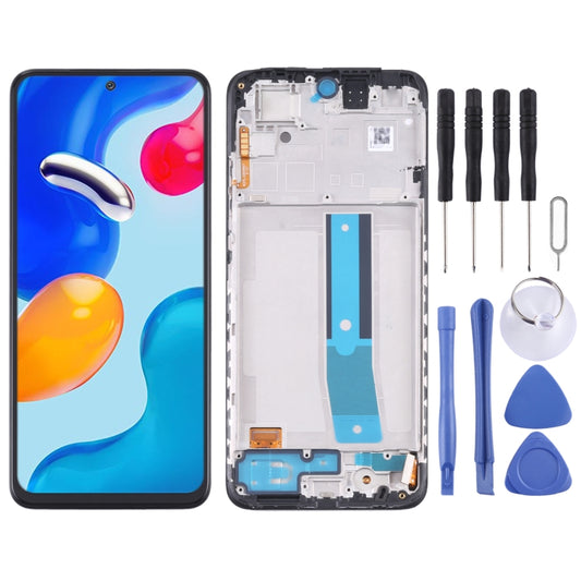 Original LCD Screen and Digitizer Full Assembly with Frame for Xiaomi Redmi Note 11S 4G/Poco M4 Pro - LCD Screen by PMC Jewellery | Online Shopping South Africa | PMC Jewellery