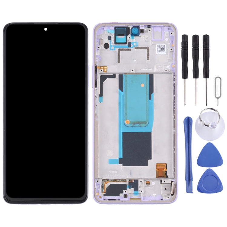 Original LCD Screen and Digitizer Full Assembly with Frame for Xiaomi Redmi Note 11 Pro China/Redmi Note 11 Pro+ 5G/11i/11i HyperCharge(Purple) - free shipping - PMC TechLife - Order now!
