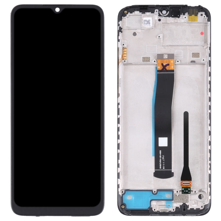 Original LCD Screen and Digitizer Full Assembly with Frame for Xiaomi Redmi 10C/Redmi 10 India/Poco C40 - LCD Screen by PMC Jewellery | Online Shopping South Africa | PMC Jewellery