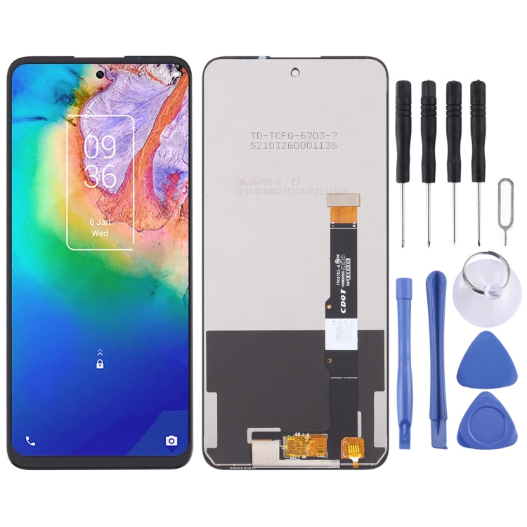 TFT LCD Screen For TCL 20 5G T781 T781K T781H with Digitizer Full Assembly - free shipping - PMC TechLife - Order now!