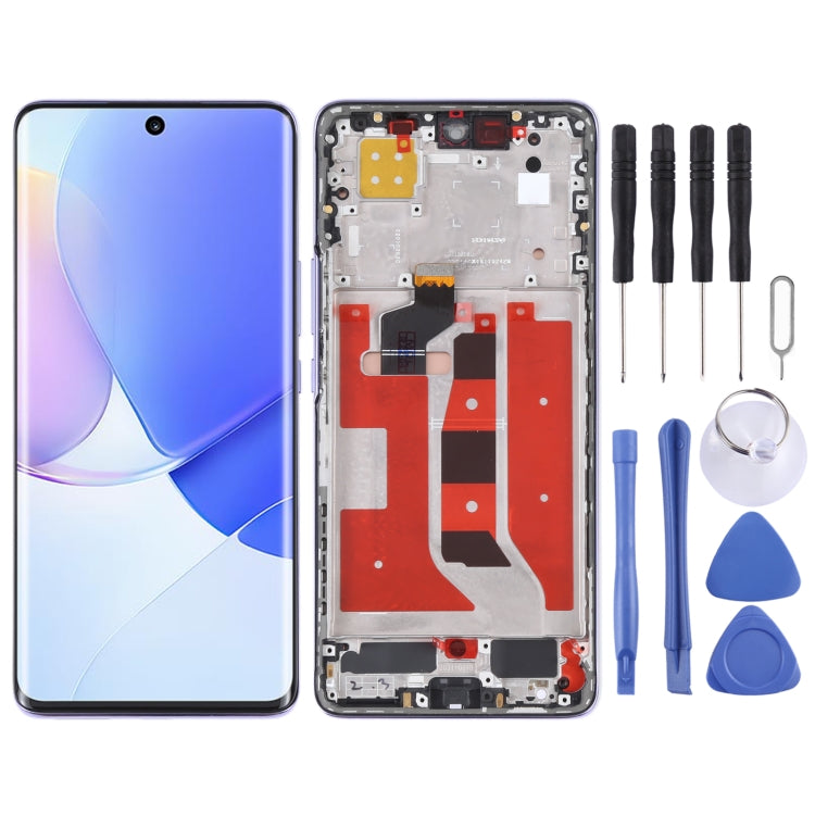Original OLED LCD Screen for Huawei Nova 9 Digitizer Full Assembly with Frame(Purple) - free shipping - PMC TechLife - Order now!