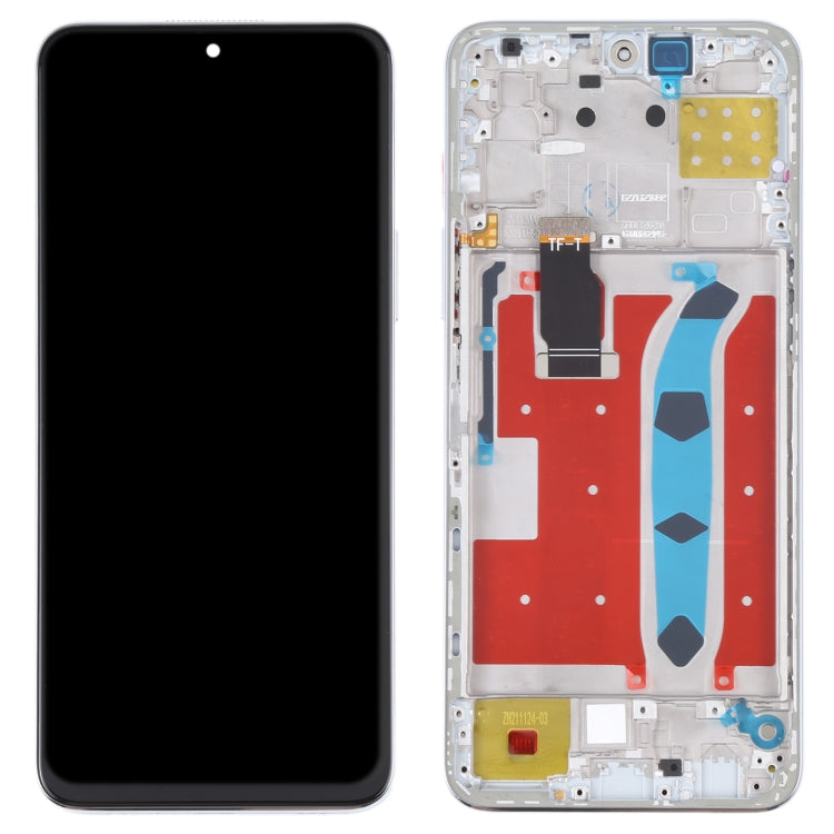 Original LCD Screen for Honor X8 Digitizer Full Assembly with Frame(Silver) - free shipping - PMC TechLife - Order now!