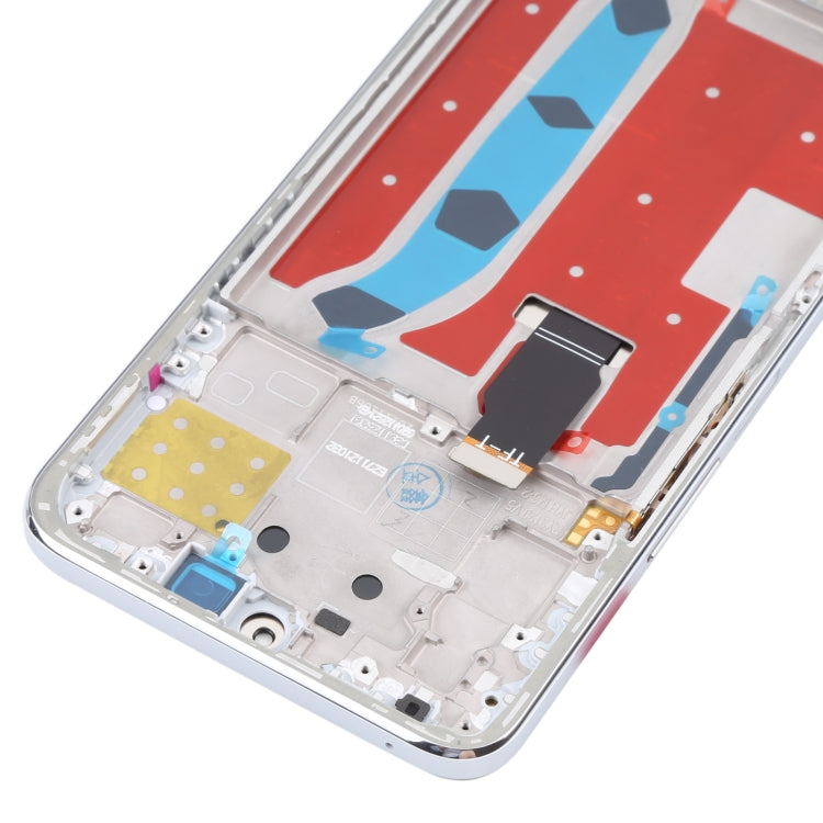 Original LCD Screen for Honor X8 Digitizer Full Assembly with Frame(Silver) - free shipping - PMC TechLife - Order now!