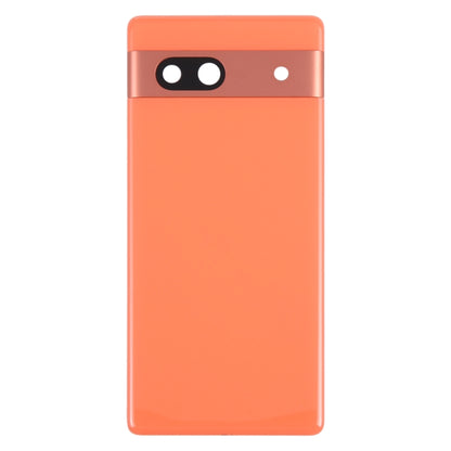 For Google Pixel 7A Original Battery Back Cover with Camera Lens Cover(Orange) - Back Cover by PMC Jewellery | Online Shopping South Africa | PMC Jewellery