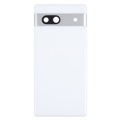 For Google Pixel 7A Original Battery Back Cover with Camera Lens Cover(White) - Back Cover by PMC Jewellery | Online Shopping South Africa | PMC Jewellery