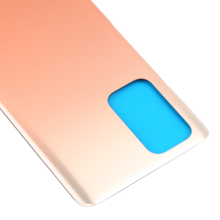 Glass Battery Back Cover for Xiaomi Redmi Note 10 Pro/Redmi Note 10 Pro Max/Redmi Note 10 Pro India(Gold) - Back Cover by PMC TechLife | Online Shopping South Africa | PMC TechLife