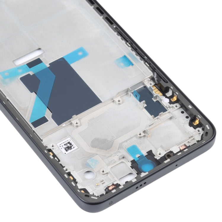For Xiaomi 12 Lite Original Front Housing LCD Frame Bezel Plate (Black) - Frame Bezel Plate by PMC TechLife | Online Shopping South Africa | PMC TechLife