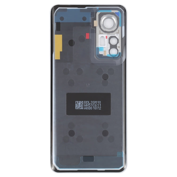 For Xiaomi 12S Original Battery Back Cover(White) - Back Cover by PMC TechLife | Online Shopping South Africa | PMC TechLife