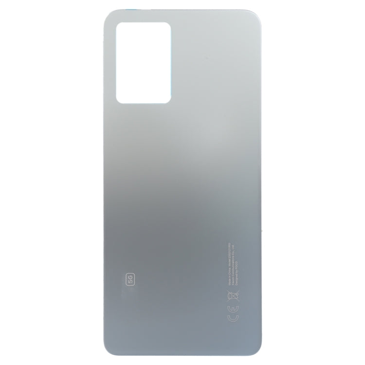 For Xiaomi Poco F4 Original Battery Back Cover(Silver) - Back Cover by PMC Jewellery | Online Shopping South Africa | PMC Jewellery