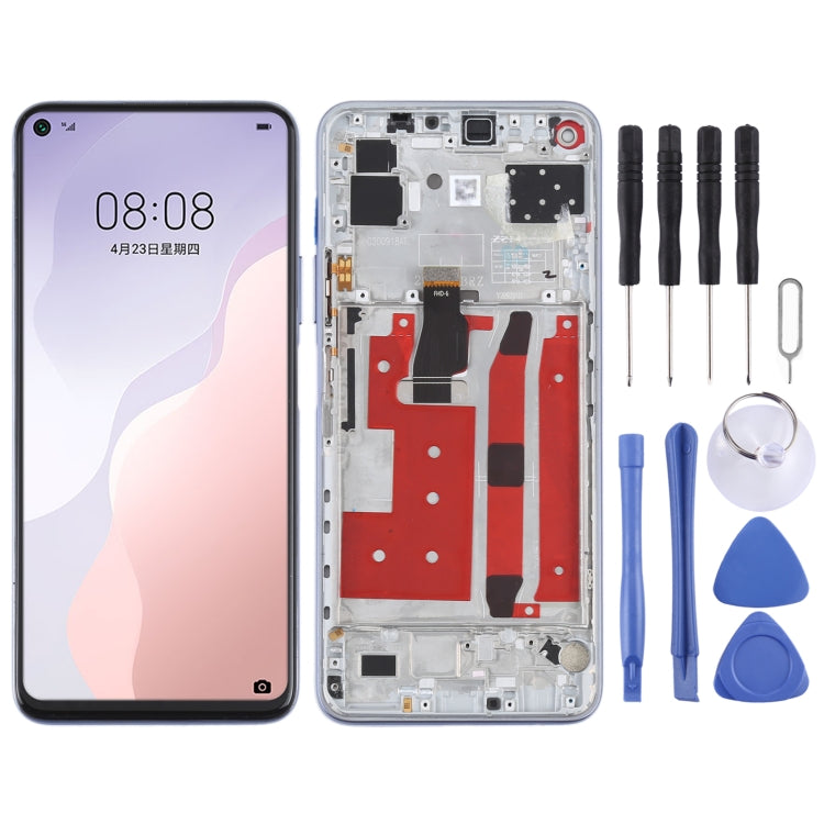 Original LCD Screen For Huawei Nova 7 SE / Honor 30S Digitizer Full Assembly with Frame(Silver) - free shipping - PMC TechLife - Order now!