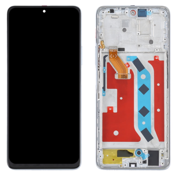 Original LCD Screen For Honor X30 Digitizer Full Assembly with Frame (Silver) - free shipping - PMC TechLife - Order now!