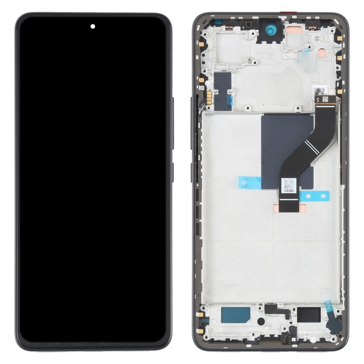 Original LCD Screen For Xiaomi 12 Lite Digitizer Full Assembly with Frame (Black) - free shipping - PMC TechLife - Order now!