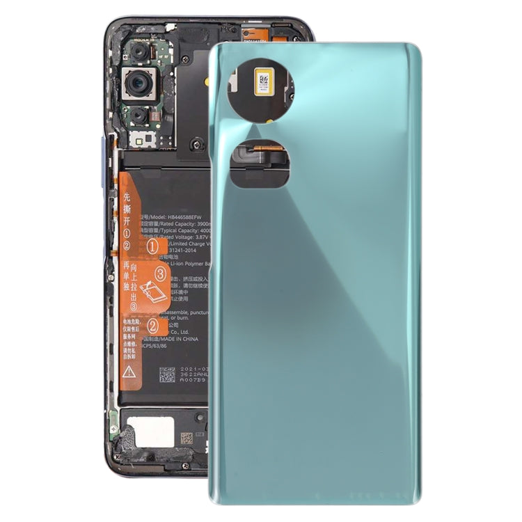 For Honor 70 OEM Glass Battery Back Cover(Green) - Back Cover by PMC TechLife | Online Shopping South Africa | PMC TechLife